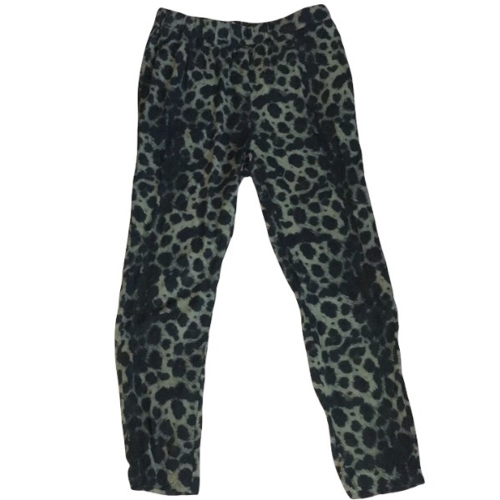 Green Cheetah Print Pants 🐆